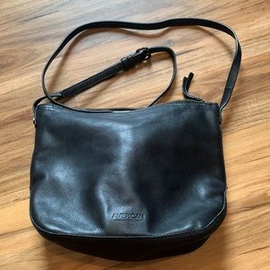 American Leather CO Soft Black Leather Purse